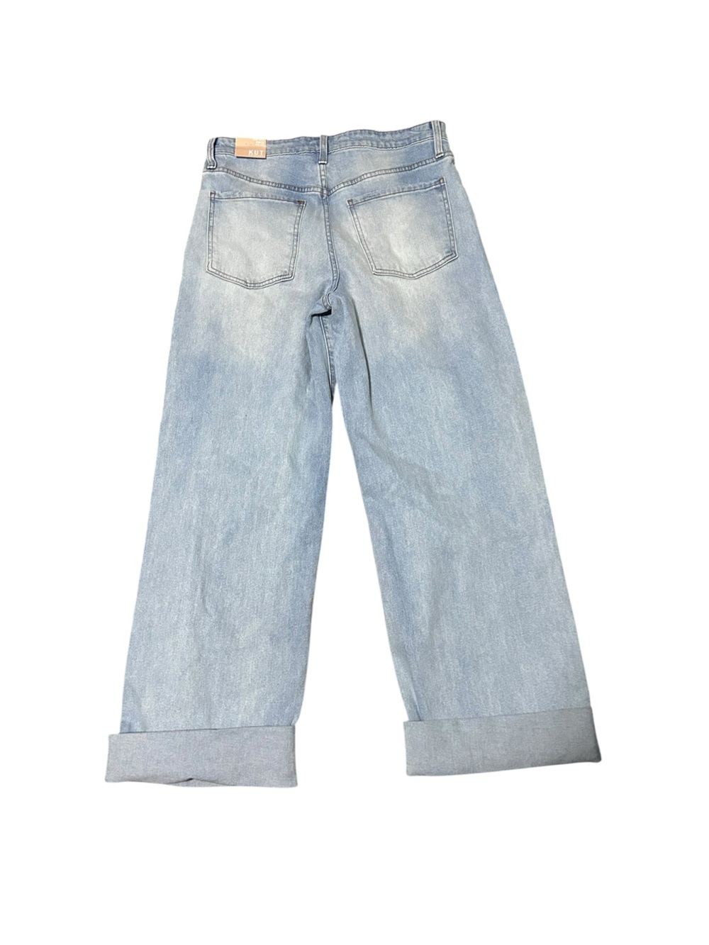 NEW Kut from the Kloth Gwen HighRise Wide Leg Crop Jean 4 - Picture 2 of 8